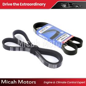 Micahsp3495 Micah Motors 2 Pcs Epdm Serpentine Belt Kit Fit 04-06 Nissan Maxima Ac/steering/alternator