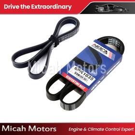 Micahsp4791 Micah Motors Drive Belt Set For 95-06 Lexus Toyota Alt / Ac Power Steering 4pk880 6pk1035