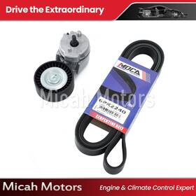 Micahsp63bt22 Micah Motors Serpentine Belt With Tensioner For 99-04 Jeep Grand Cherokee 00-06 Wrangler 4.0l