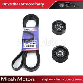Micahsp97bt2146 Micah Motors Serpentine Belt Component Kit For 2006-2011 Chevrolet Pontiac Saturn 3.90 Engine
