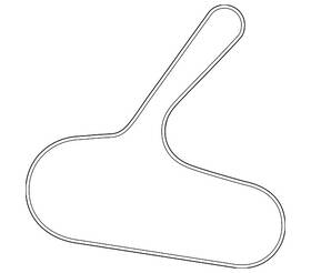 Ax000018 Mitsubishi Genuine Serpentine Belt