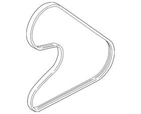 Md365263 Mitsubishi Genuine Power Steering Belt