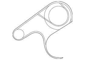 Mz690247 Mitsubishi Genuine Alternator Belt