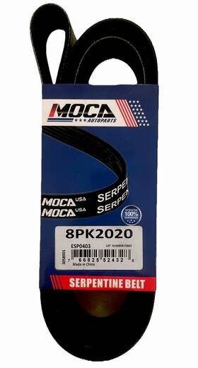 Esp0403 Moca Auto Parts 766825524328 Serpentine Belt 8pk2020 Fit Ford F-150 Heritage F-250 4.6l 5.4l V8 Sohc