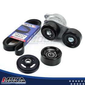 Mocahba7723 Moca Auto Parts Mdx Harmonic Balancer And Serpentine Belt Component Kit For