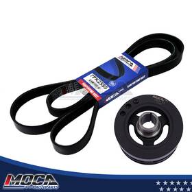 Mocahba8053 Moca Auto Parts Harmonic Balancer Serpentine Belt For Dodge B-series Ram 1500 2500 3500 5.9l