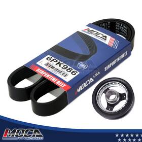 Mocahba8367 Moca Auto Parts Harmonic Balancer Serpentine Belt Kit For Esp0210