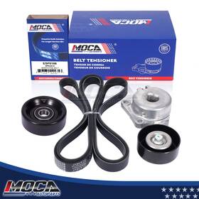 Moca Mocaesp11678 Serpentine Belt Drive Component Kit For Ford Econoline Excursion Super Duty