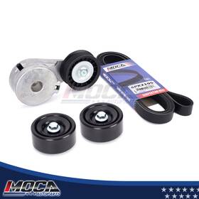 Mocaesp7336 Moca Serpentine Belt Component Kit For Malibu Venture Pontiac Rendezvous Oldsmobile