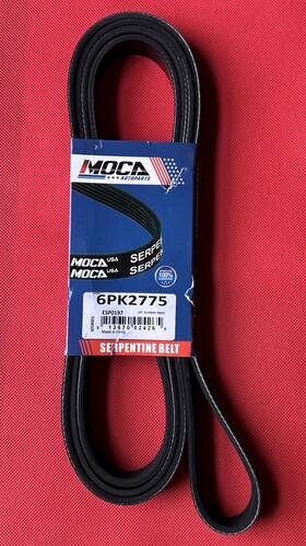 Wbsp0197 Moca Epdm Serpentine Belt 6pk2775 For 06-11 Chevrolet Impala Pontiac G6 Kia 3.5l 3.9l