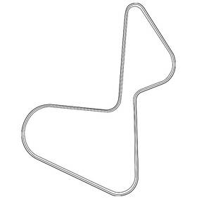 04627167ab Mopar Genuine Belt