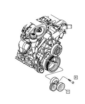 53013905ae Mopar Genuine Accessory Drive Belt