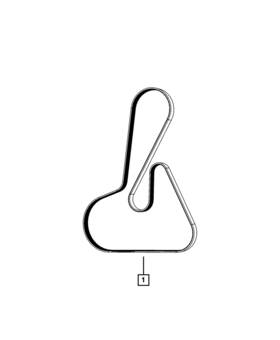 68317274aa Mopar Genuine Serpentine Belt