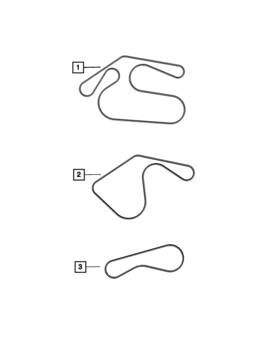 68502967aa Mopar Genuine Serpentine Belt