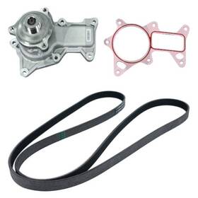 Bndl-118572 Mopar For Jeep Wrangler 07-11 Engine Coolant Water Pump And Serpentine Belt Kit