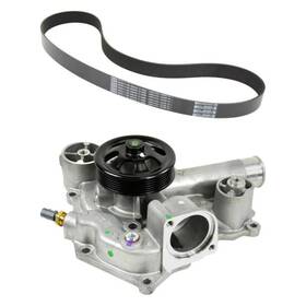 Bndl-118614 Mopar For Dodge Charger 15-20 Engine Coolant Water Pump And Serpentine Belt Kit