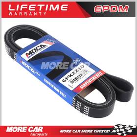 Esp0158 More Car Auto Parts Serpentine Belt 6pk2210 For Cadillac Chevrolet Dodge Ford Gmc Kia Mazda Pontiac