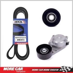 Mca11014 More Car Auto Parts Serpentine Belt Drive Component Kit For Ford F-150 F-250 E-150 Econoline Inch W/ Ac