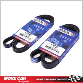 Mca11473 More Car Auto Parts 2x Serpentine Belt For 2015-2019 Ford Transit-150 Transit-250 Transit-350 Hd V6