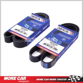 Mca11483 More Car Auto Parts 2x Serpentine Belts 6pk965 7pk1270 For 11-18 Porsche Cayenne Panamera Vw Touareg
