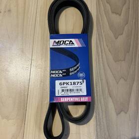 Mca5478 More Car Autoparts Epdm Serpentine Belt 6pk1875 For 03-08 Toyota Matrix Corolla Celica 1.8l L4 Gas