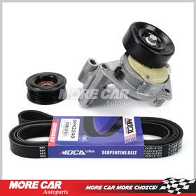 90k38173 More Car Autoparts Mca6549 Serpentine Belt Component Kit For Tundra Land Cruiser Gs400 Ls430 Lx470