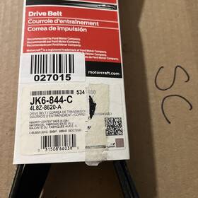 4l8z-8620-a Motorcraft Jk6-844-c Genuine Ford Mercury 2003-2007 Serpentine Drive Belt