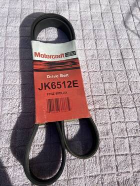 F7cz-8620-aa Motorcraft Jk6-512-e New Ford Serpentine Belt Jk6512e Or