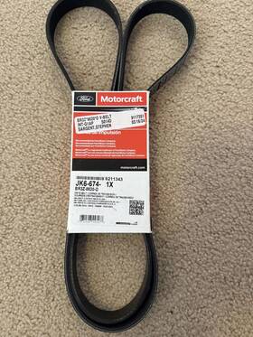 Jk6-674-1x Motorcraft Serpentine Belt