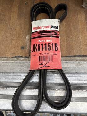 F4tz-8620-l Motorcraft Jk61151b Genuine Ford / Serpentine Belt Nos