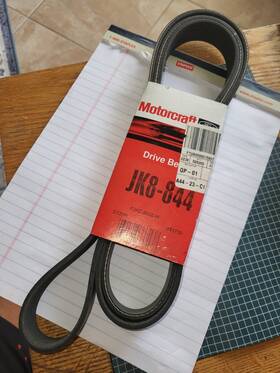 F3hz-860-m Motorcraft Jk8844 Jk8-844 Belt New Nos