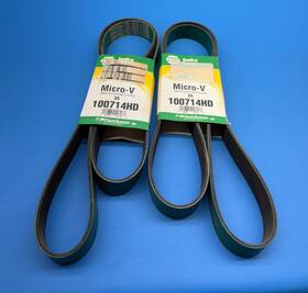 100714hd Napa 029769247136 Set Of 2 - Gates Fleetrunner Micro-v Serpentine Belts