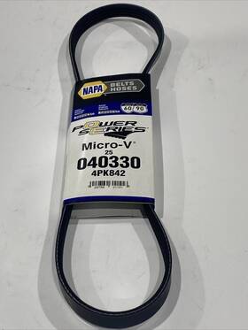 040330 Napa Micro-v Belt 4pk842 New