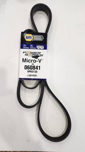 060841 Napa Micro-v 25 Automotive V-ribbed Belt Standard K06 13/16 Inch X 84-5/8