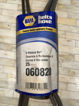 25-060820 Napa Premium V-ribbed Drive Belt