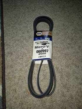 25-060997 Napa Serpentine Belt Micro-v At 13/16 X 100-1/4 Inch Oc 060997