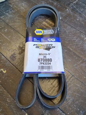 25-070880 Napa Serpentine Belt Premium Quality