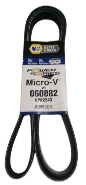 25-060882 Napa Belts Hoses Power Series Micro-v Serpentine Belt