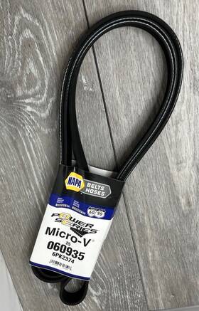 25-060935 Napa Belts Hoses / 6pk2374 Power Series Micro-v Serpentine Belt