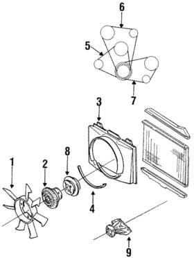 02117-15523 Nissan Genuine Power Steering Belt