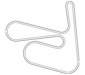 11720-3sg0b Nissan Genuine Serpentine Belt