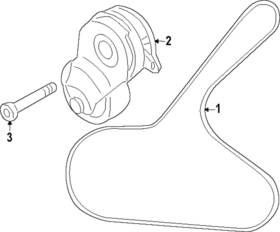 11720-7lg0a Nissan Genuine Serpentine Belt
