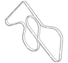 11720-ez40b Nissan Genuine Serpentine Belt