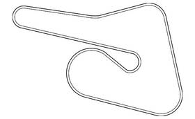 11920-3ky0b Nissan Genuine Serpentine Belt