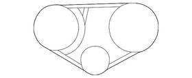 11920-8j110 Nissan Genuine Ac Belt
