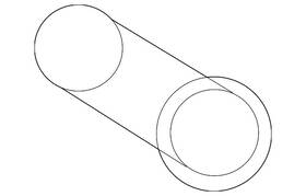 11950-8j100 Nissan Genuine 2002-2009 Power Steering Belt