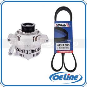 Oean11552 Oeline Autoparts 6-groove Alternator With Belt For 98-99 Ford Escort Mercury Tracer 2.0l 95a 12v Cw