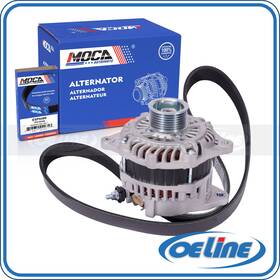 Oean11613 Oeline Autoparts 7-g Alternator With Belt For Nissan Altima Murano Quest Maxima 3.5l 130a 12v Cw