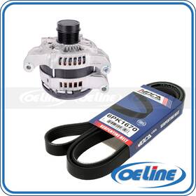 Oean11750 Oeline Autoparts Alternator With Serpentine Belt For Chrysler 300 Dodge Charger Ram 1500 3.6l