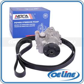 Oepsp10494 Oeline Autoparts Power Steering Pump Serpentine Belt Without Pulley For Bmw 128i 325i 328i 3.0l